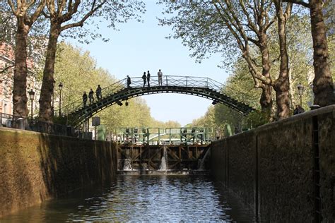 Canal Saint-Martinin kanava - idylliä Pariisin sydämessä!